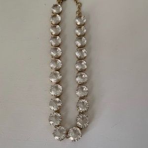 J.CREW Swarovski Crystal Martha Gold Necklace